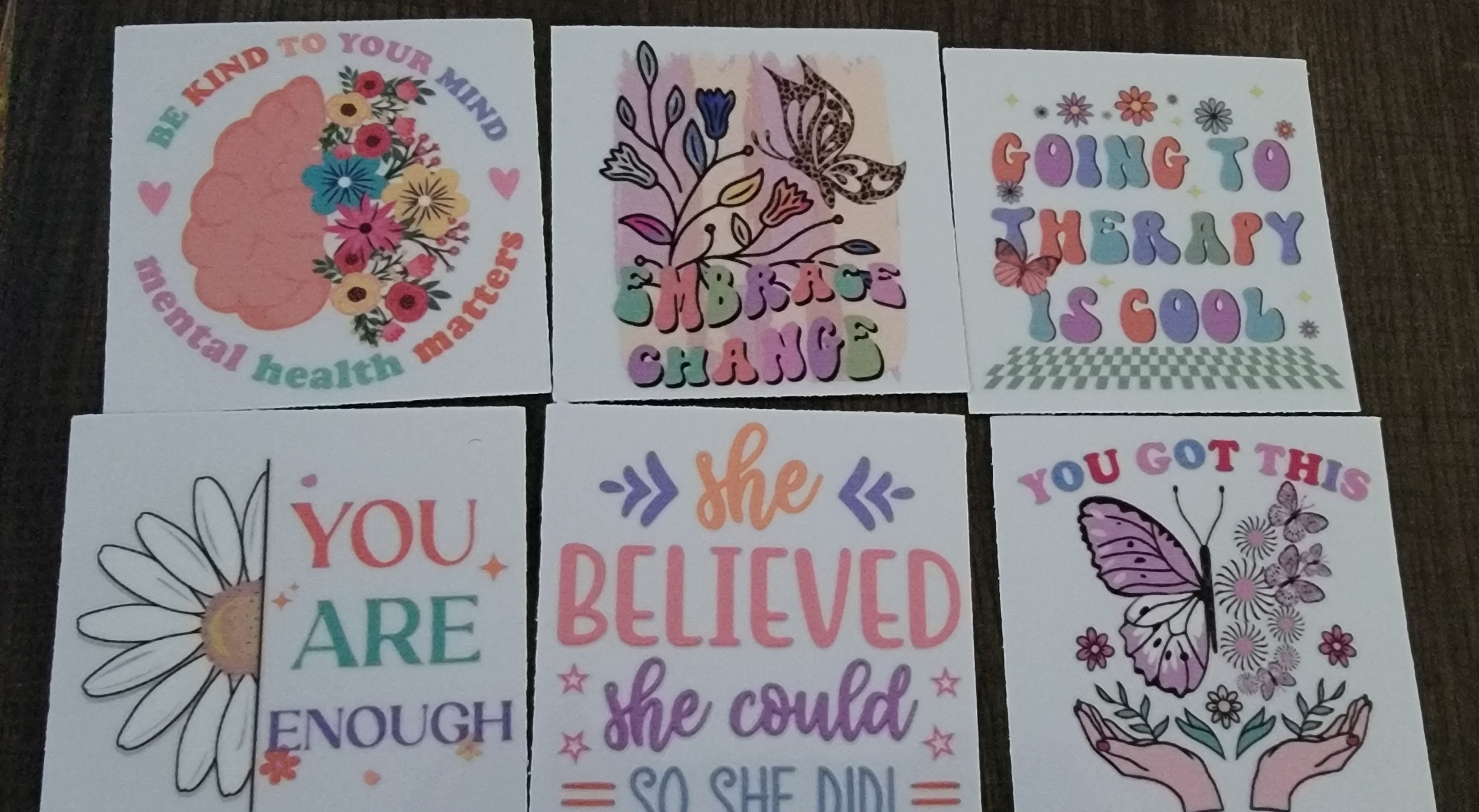 Mental Wellness stickers